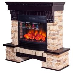 Fireplace Interflame Exter Alpina Panoramic 25 30 LED