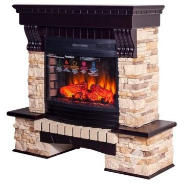 Fireplace Interflame Exter Alpina Panoramic 25 30 LED 