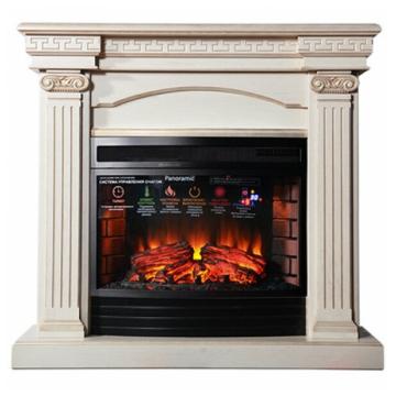 Fireplace Interflame Афина Panoramic 25 Бежевый 