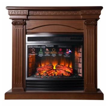 Fireplace Interflame Афина Panoramic 25 средний дуб 