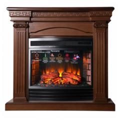 Fireplace Interflame Афина Panoramic 33 Средний дуб