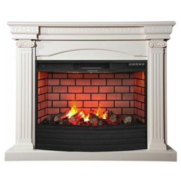 Fireplace Interflame Афина 33 3D с золотом 