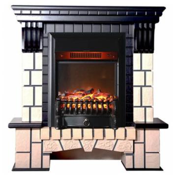 Fireplace Interflame Экстер-М Fobos FX M Black Тёмный дуб 