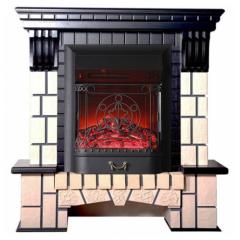 Fireplace Interflame Экстер-М Majestic FX M Black Тёмный дуб