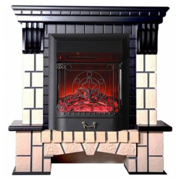 Fireplace Interflame Экстер-М Majestic FX M Black Тёмный дуб 