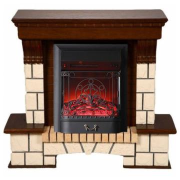 Fireplace Interflame Экстер Majestic FX M Black Тёмный дуб 