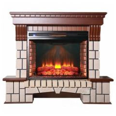 Fireplace Interflame Экстер Panoramic 33 Тёмный дуб
