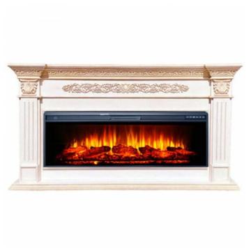 Fireplace Interflame Елизавета FreeSpace 50 с золотой патиной 