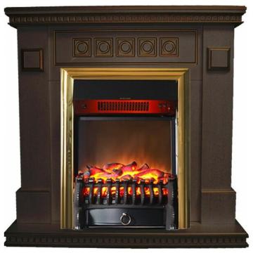 Fireplace Interflame Остин Fobos FX M Brass Тёмный дуб 