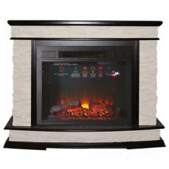 Fireplace Interflame Памир Sirius 30 Black Тёмный дуб