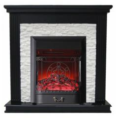 Fireplace Interflame Сиена Majestic FX M Black Сланец/Венге