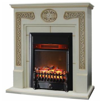 Fireplace Interflame Спенсер Fobos FX M Black с золотой патиной 