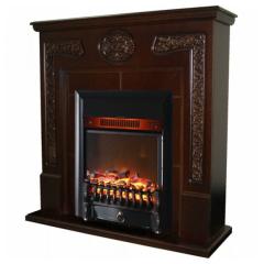 Fireplace Interflame Спенсер Fobos FX M Black Тёмный дуб