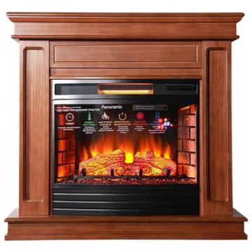 Fireplace Interflame Стаффорд Panoramic 25 Средний дуб 