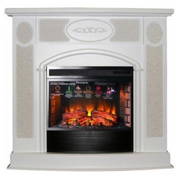 Fireplace Interflame Юнона Panoramic 25 Тёмный дуб 