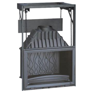 Fireplace Invicta Invicta Grand Vision 700 lifting door 