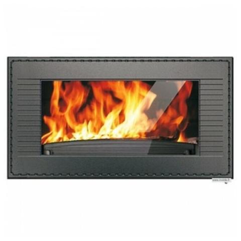 Fireplace Invicta Invicta Decor 1000 Cuir 