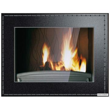 Fireplace Invicta Invicta Decor 800 Cuir 