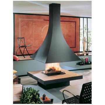 Fireplace Jc Bordelet Julietta 985 centrale 117 центральный открытый 117x117 см 