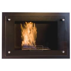 Fireplace Kami Wezuwiusz Glass