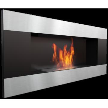 Fireplace Kratki Delta2/CZARNY/HORIZONTAL/TUV 