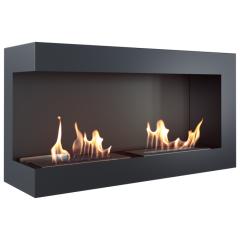 Fireplace Kratki Delta/L/900 corner