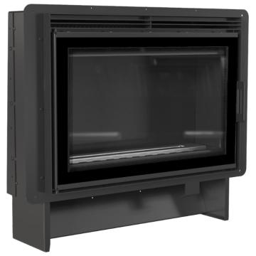 Fireplace Kratki MIKE/GLASS двойное стекло 