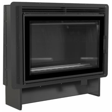 Fireplace Kratki MIKE/GLASS двойное стекло турбина 