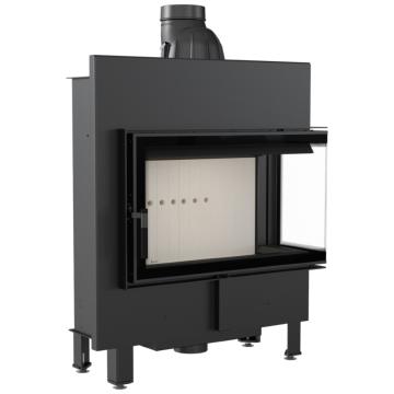 Fireplace Kratki LUCY/14/SLIM/P/BS 