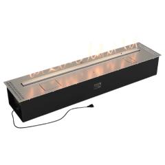 Fireplace Lux Fire Good Fire 1200 RC INOX