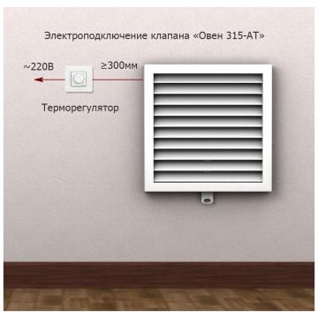 Ventilation unit Овен 315-АТ 212 м3/час 