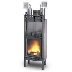 Fireplace Palazzetti Ecomonoblocco 45 frontal