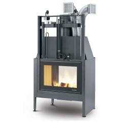 Fireplace Palazzetti Ecomonoblocco EM78 DF dx