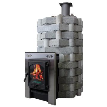 Fireplace Петрозаводскмаш-Тнп Карелия-5 ПРЕМИУМ 20кВт КОРЗИНКА 