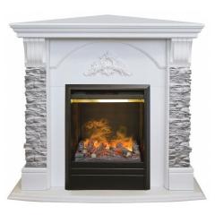 Fireplace Realflame 3D Athena Corner GR WT 3D Olympic
