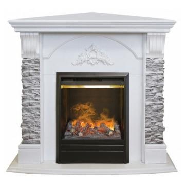 Fireplace Realflame 3D Athena Corner GR WT 3D Olympic 