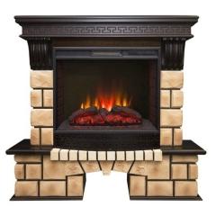 Fireplace Realflame Stone Brick 25/25 5 Sparta 25 5 LED