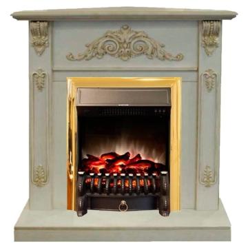 Fireplace Realflame Anita Corner WTG Majestic Lux BR S 