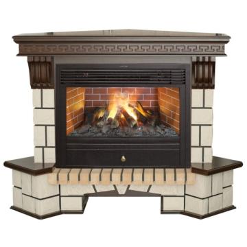 Fireplace Realflame California corner 3D NOVARA 