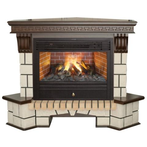 Fireplace Realflame California corner 3D NOVARA 