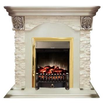 Fireplace Realflame Dublin Lux WT Fobos BR S 