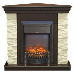 Fireplace Realflame Elford Corner AO Fobos BL S