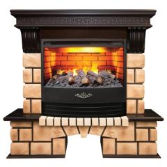 Fireplace Realflame Stone Brick 25/25 5 Firestar 25 5 3D