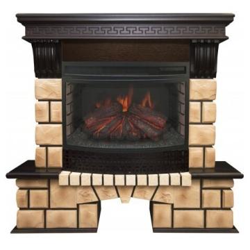 Fireplace Realflame Stone Brick AO с FireField 25 S IR 