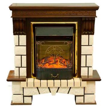 Fireplace Realflame Stone STD/EUG AO DN 2D Majestic s Lux 