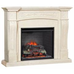 Fireplace Realflame Vicky Marble Beige