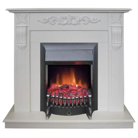 Fireplace Realflame Dominica STD/EUG WT Fobos s Lux BL/BR Majestic s Lux BL/BR 