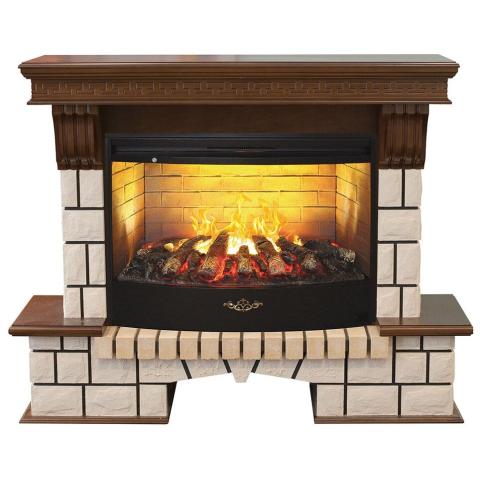 Fireplace Realflame 3D Stone 33 AO 3D Firestar 33 