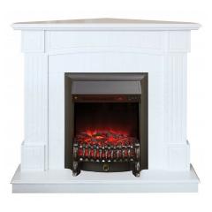 Fireplace Realflame ANDREA Corner WT с Fobos Lux S