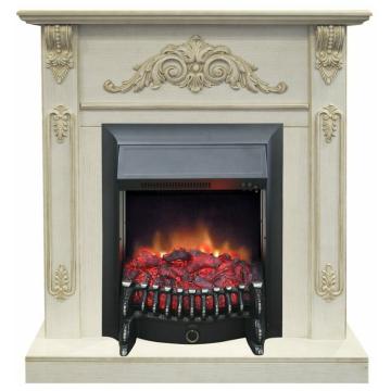 Fireplace Realflame Anita Corner WT Fobos Lux Black 